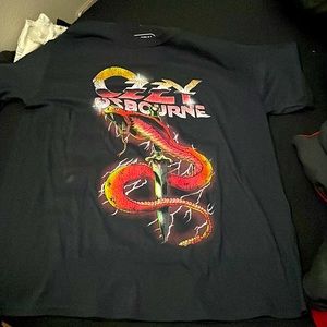 Mens ozzy Osborne graphic t shirt mens medium